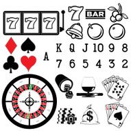 Icons set Casino N2