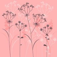 Floral background N1119