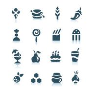 Gray food icons part 3