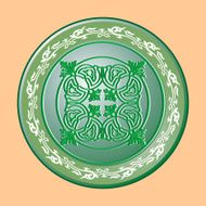 plato verde