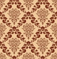 seamless damask pattern N136