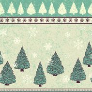 Winter Pine Pattern