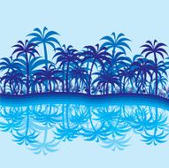 abstract jungle background