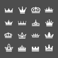 Set of crown icons N2