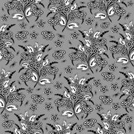 Seamless floral background N347