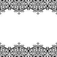 Monochrome ornament
