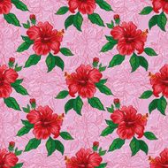 Seamless floral background N348