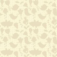 neutral floral wallpaper plant swirls and curves N2
