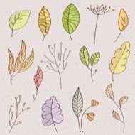 Set of Vector leaves