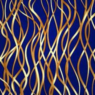 Vector abstract interwaved stripes