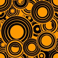 Abstract geometric seamless pattern with circles N4