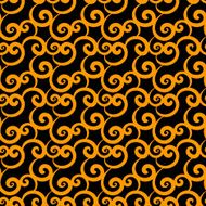 Abstract seamless pattern with gold waves N2
