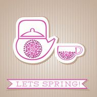Motivation List Design With Flower Tea