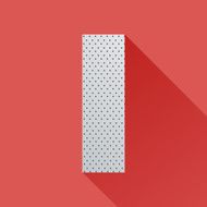 Flat Letter I