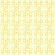 Neutral beige plant wallpaper N3