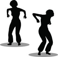 Dancer woman silhouette N35