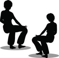 Dancer woman silhouette N36