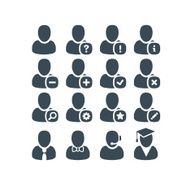 User Web Icons Set