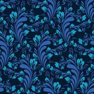 Seamless With Abstract Flowers N2