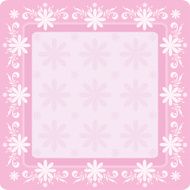 Background flowers and frame N3