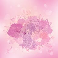 Vector floral background N70