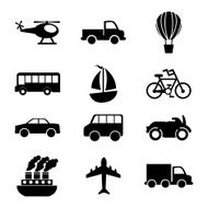 transports icons