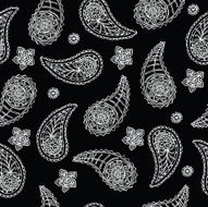 vector pattern with ornament cucumber