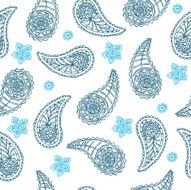 vector pattern with ornament cucumber N2