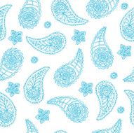 vector pattern with ornament cucumber N3