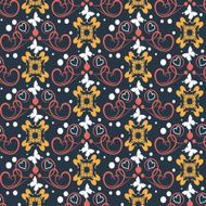 floral background seamless pattern wallpaper N86