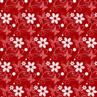 floral background seamless pattern wallpaper N88