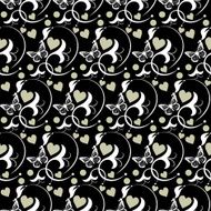 floral background seamless pattern wallpaper N96