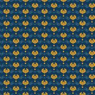 floral background seamless pattern wallpaper N107