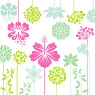 Double flower bed