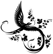 Artistic bird