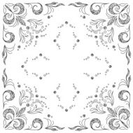Abstract background outline