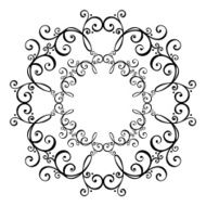 Beautiful Deco Square (Vector) N13