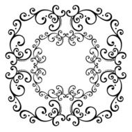 Beautiful Deco Square (Vector) N17