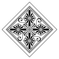 Beautiful Deco Square (Vector) N19