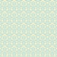 Neutral floral ornament cool green