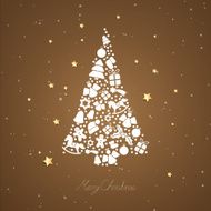 Vector Christmas Tree N5