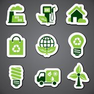 eco sticker label