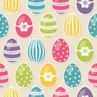 seamless pattern with easter eggs N35