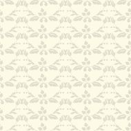 Neutral floral ornament Beige plant N2