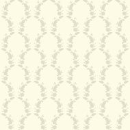 Neutral floral ornament Beige plant N3