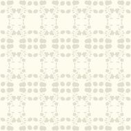 Neutral floral ornament Beige plant N7