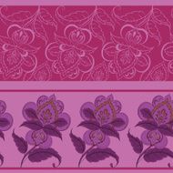 Seamless floral background N350