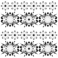 Seamless floral background N352