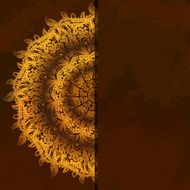 Background with floral ornament and space for text