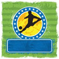 Football player banner N3